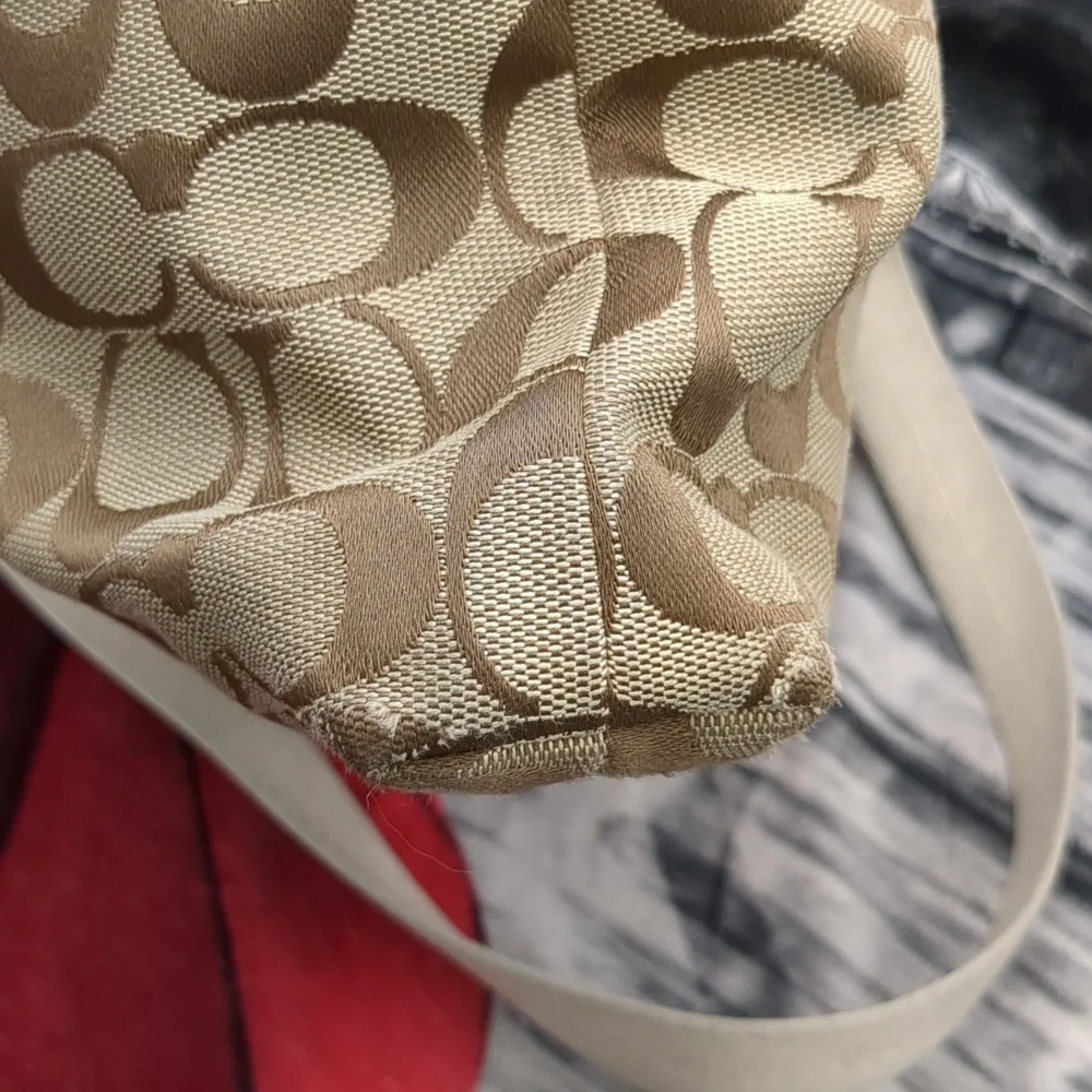 Coach Signature Canvas Tote